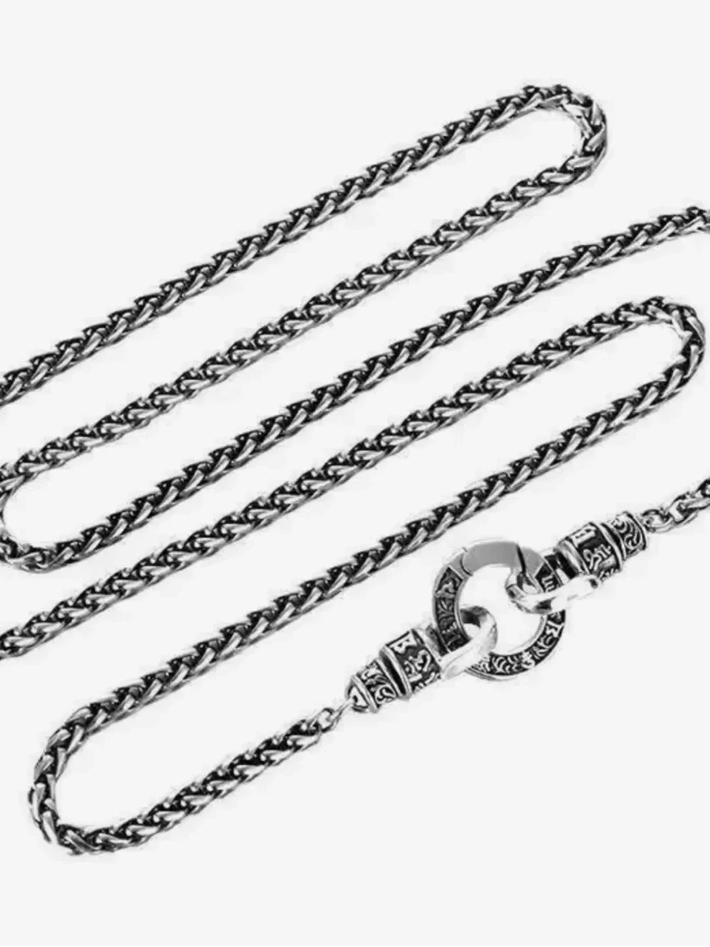 New Silver Rope Chain, Stamped
